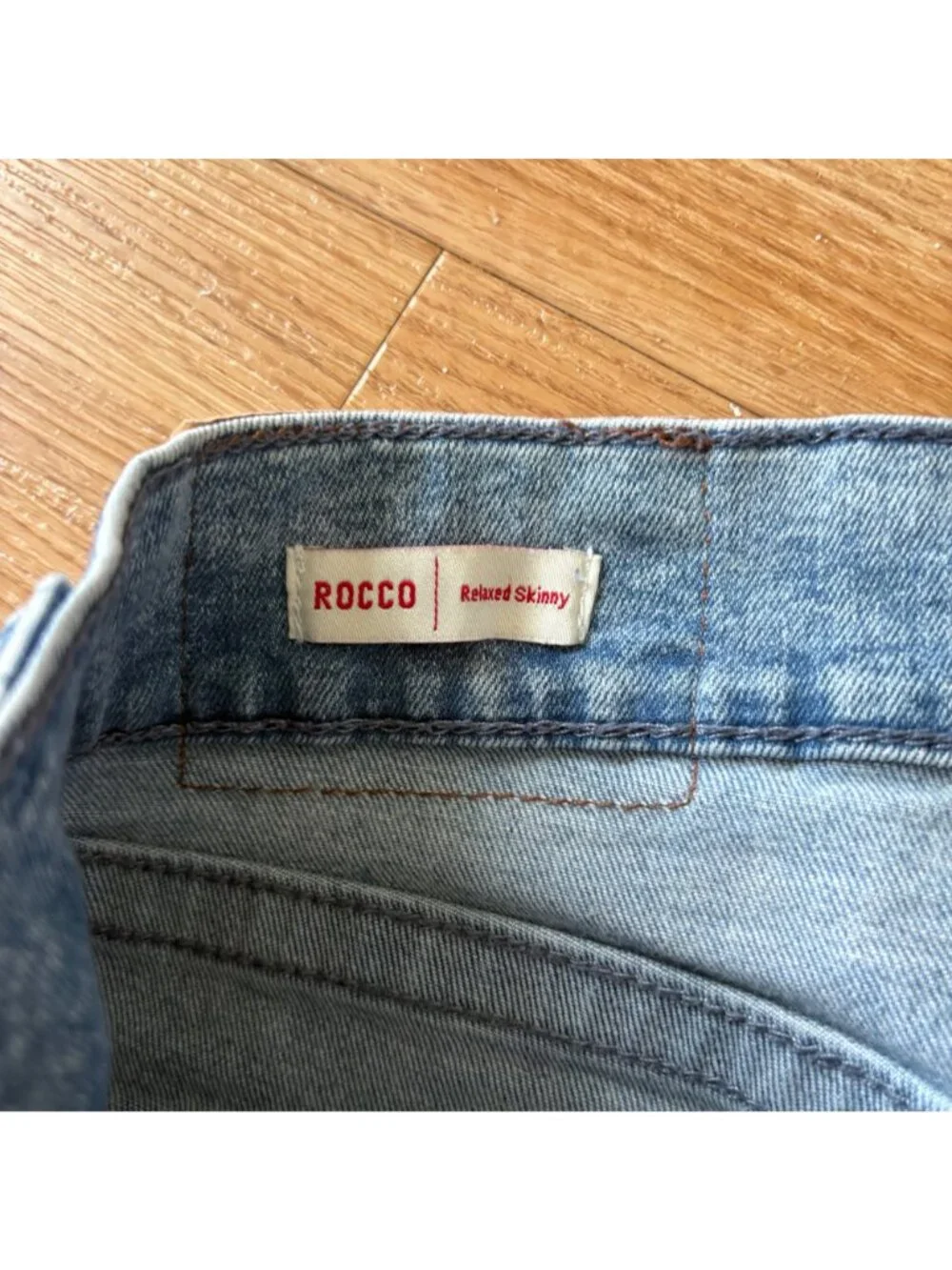 True Religion Rocco Relaxed Skinny Denim Jeans Light Blue Men’s Size 31